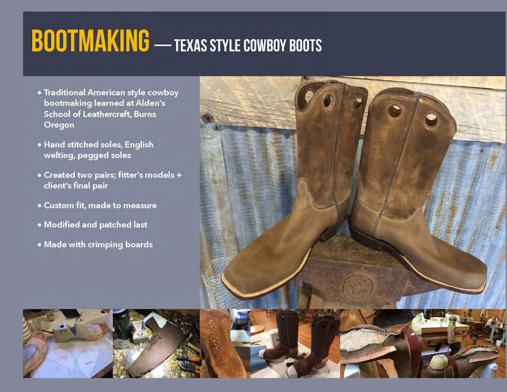 Bootmaking Texas Style Cowboy Boots